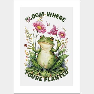 Bloom where you planted Posters and Art